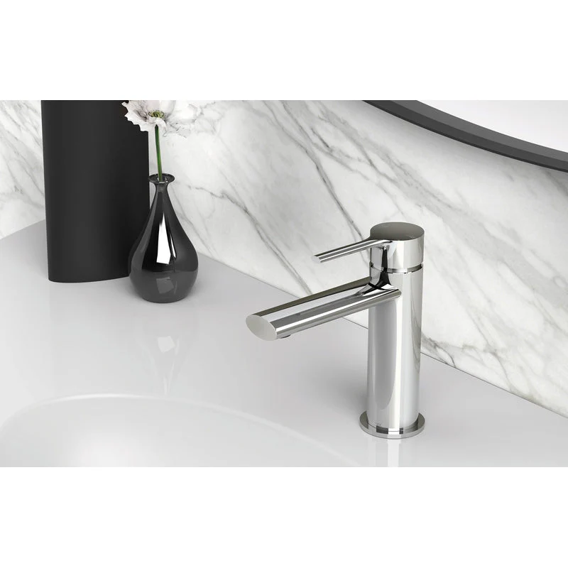 Phoenix Vivid Slimline Oval Basin Mixer - Brushed Gold - Image 5