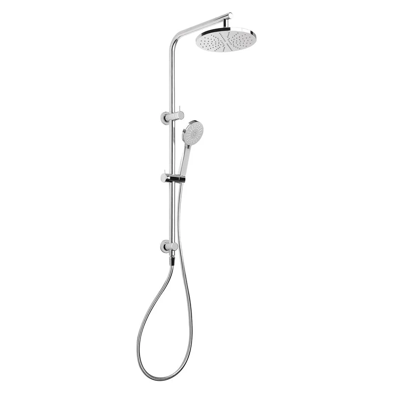 Phoenix Vivid Slimline Twin Shower - Chrome
