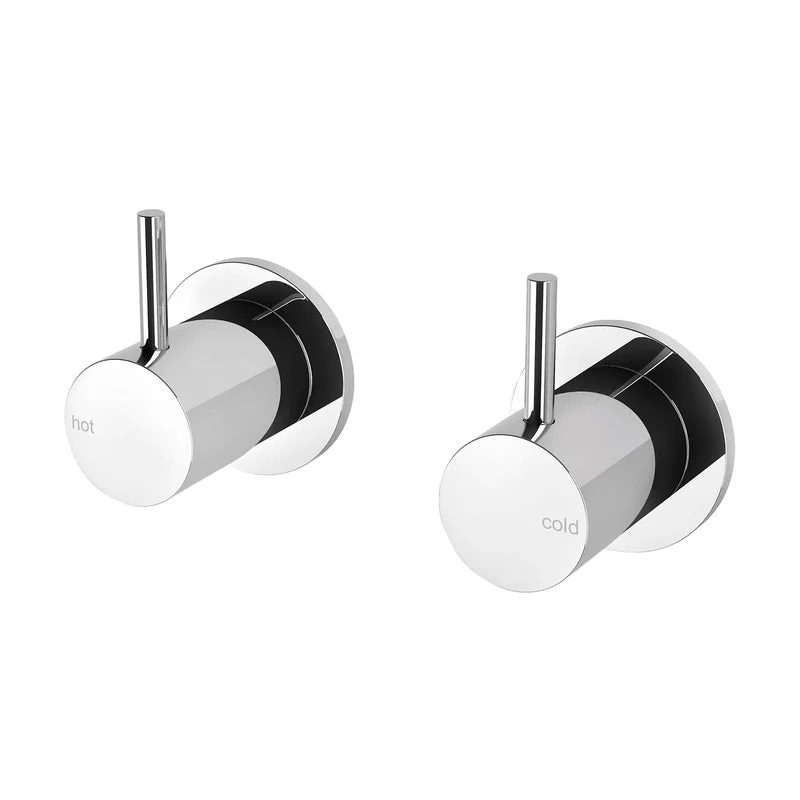 Phoenix Vivid Slimline Wall Top Assemblies 15mm Extended Spindles - Chrome