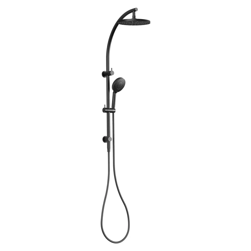 Phoenix Vivid Twin Shower - Black Matte