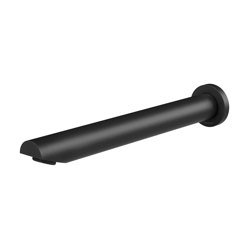 Phoenix Vivid Wall Bath Outlet 32 x 300mm Angled - Black Matte