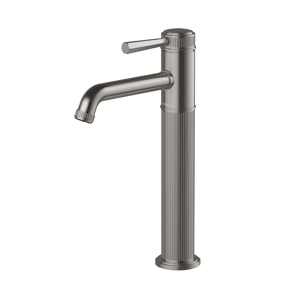 Phoenix Wiltern Vessel Mixer - Brushed Carbon