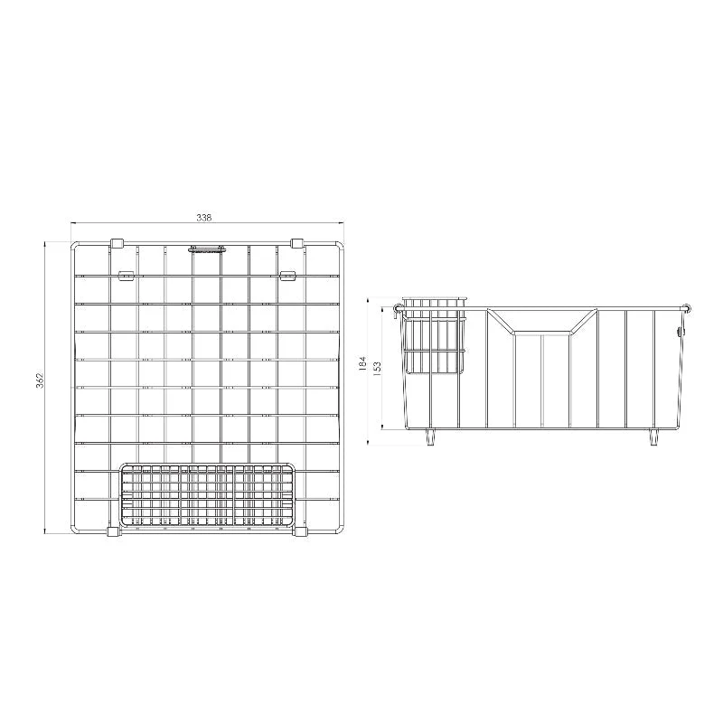 Phoenix Wire Basket - Stainless Steel - Image 2