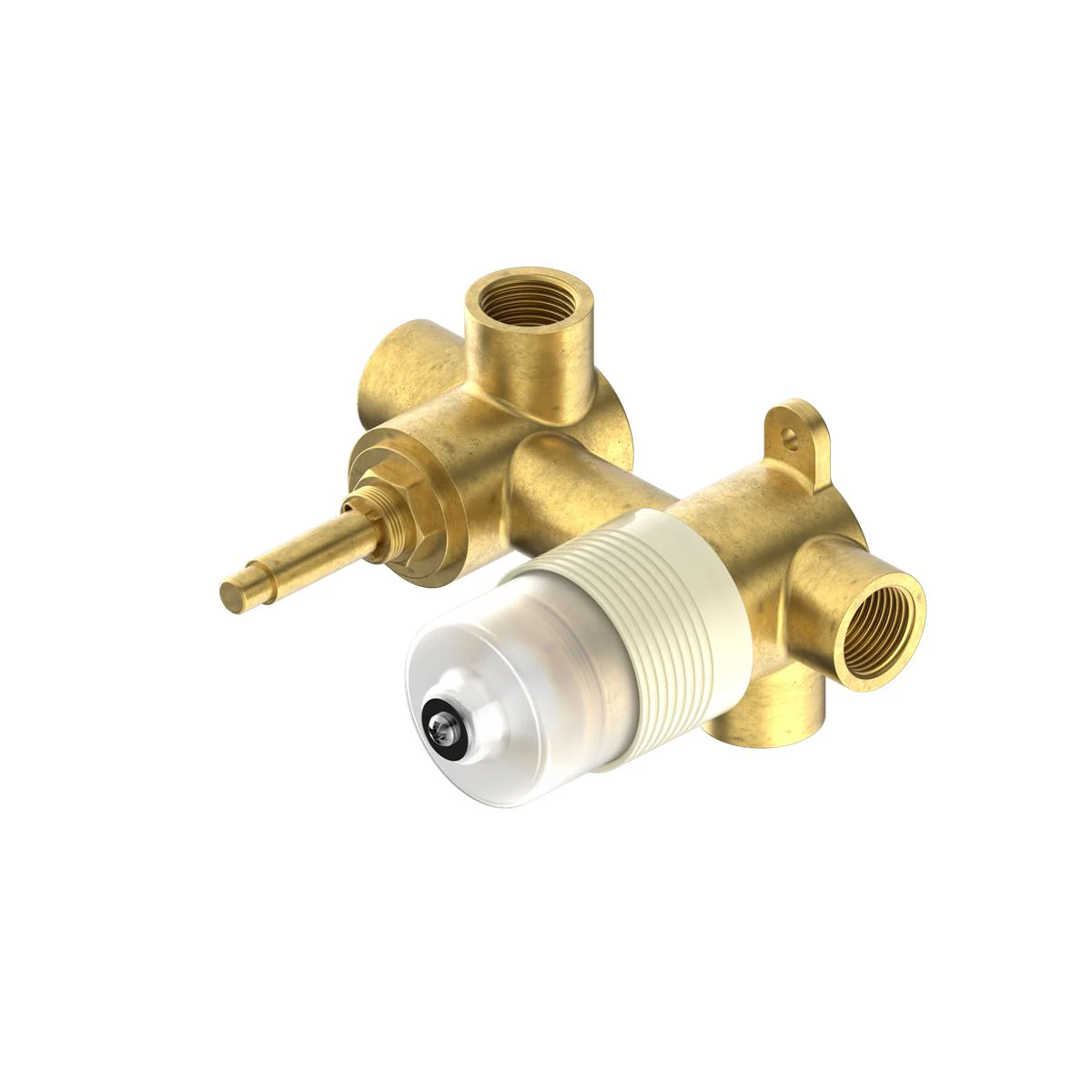 Nero Premium 35mm Universal Shower Mixer With Diverter Horizontal Body Only