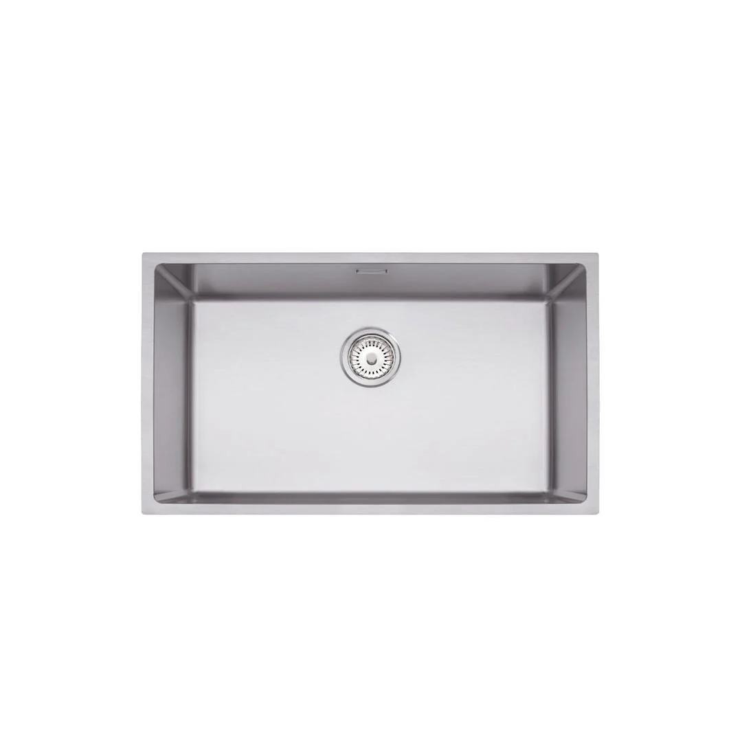 Linsol Quadrum 66L Sink - Brushed Stainless