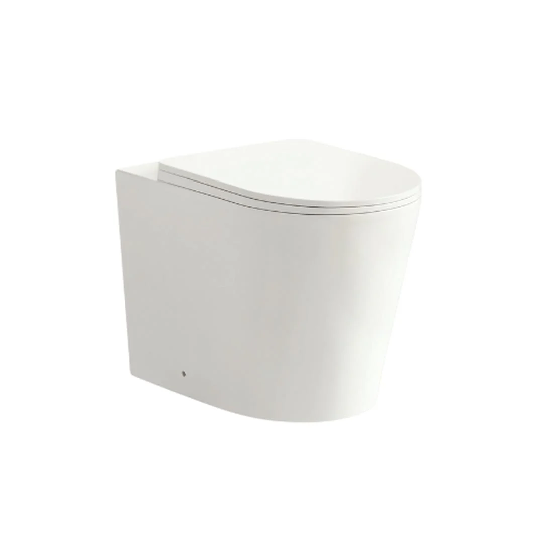Linsol Quay S2 Rimless Wall Face Pan  - Chrome