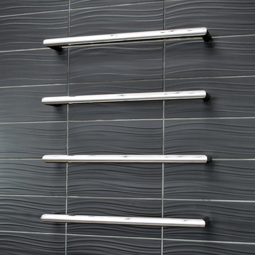 Radiant Low Voltage Single Round Bar 650mm - Mirror Polished