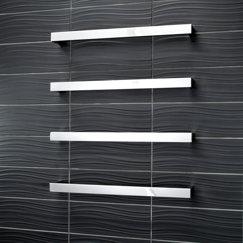 Radiant Low Voltage Single Square Bar 500mm - Mirror Polished