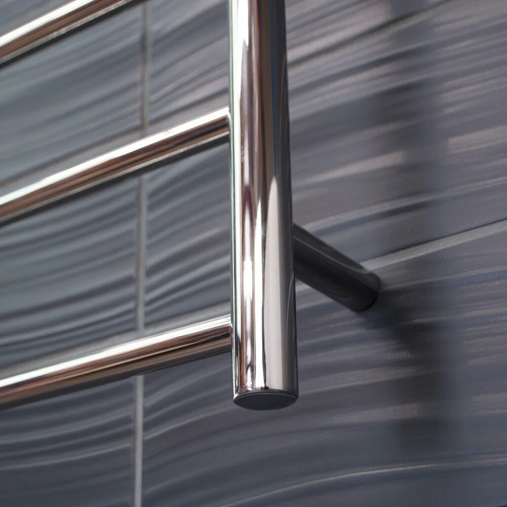 Radiant Non-Heated Round Ladder 800 x 830mm - Mirror Polished - Image 2
