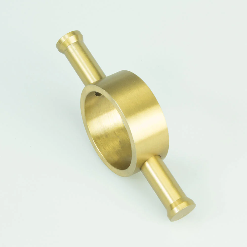 Radiant Ring Hook Accessory For Vertical Rails - Brushed Gold - Image 2
