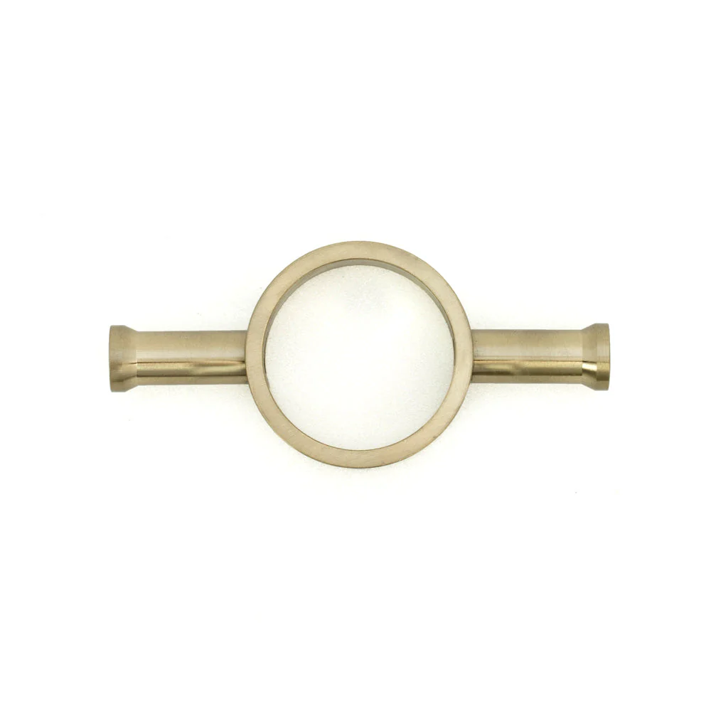 Radiant Ring Hook Accessory For Vertical Rails - Brushed Nickel