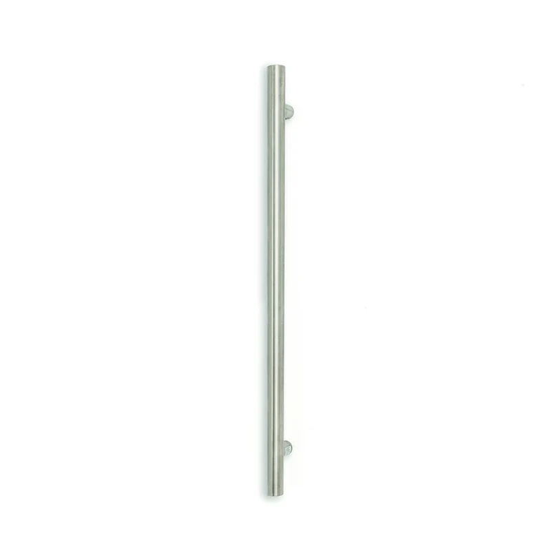 Radiant Vertical Single Towel Rail 40 x 950mm - Brushed Satin
