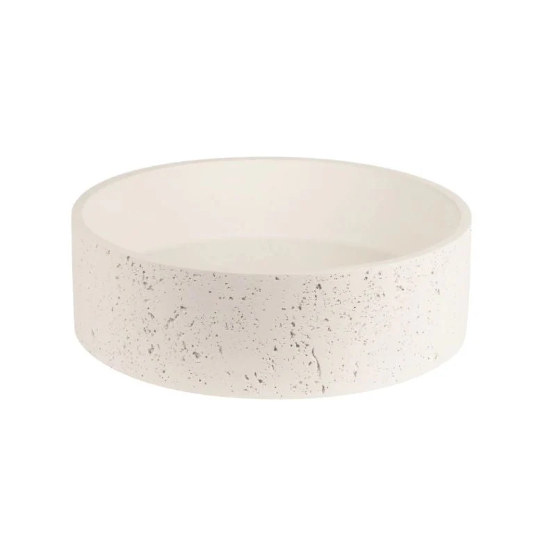 Rocco Concrete Basin - Matte White - Image 2