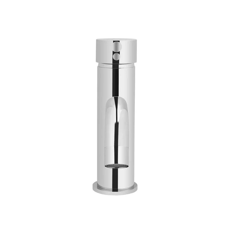 Meir Round Basin Mixer Tap Curved - Polished Chrome - Image 3