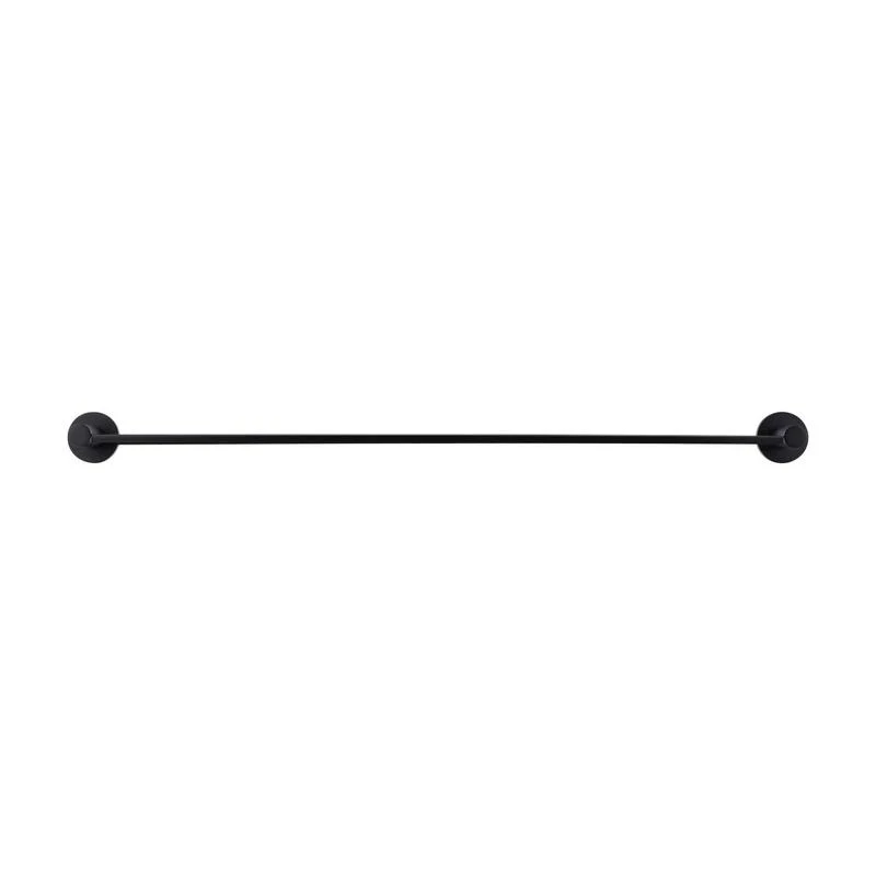 Meir Round Bathroom Shelf - Black Matte - Image 2