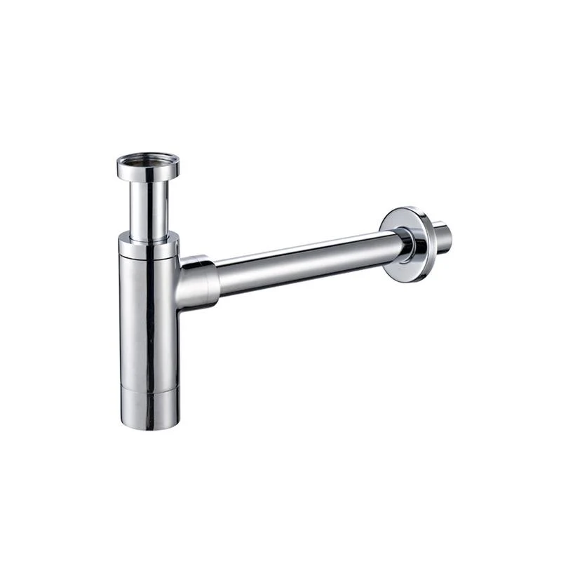 Meir Round bottle trap for 32mm basin waste and 32mm waste pipe with 40mm adapter - Polished Chrome