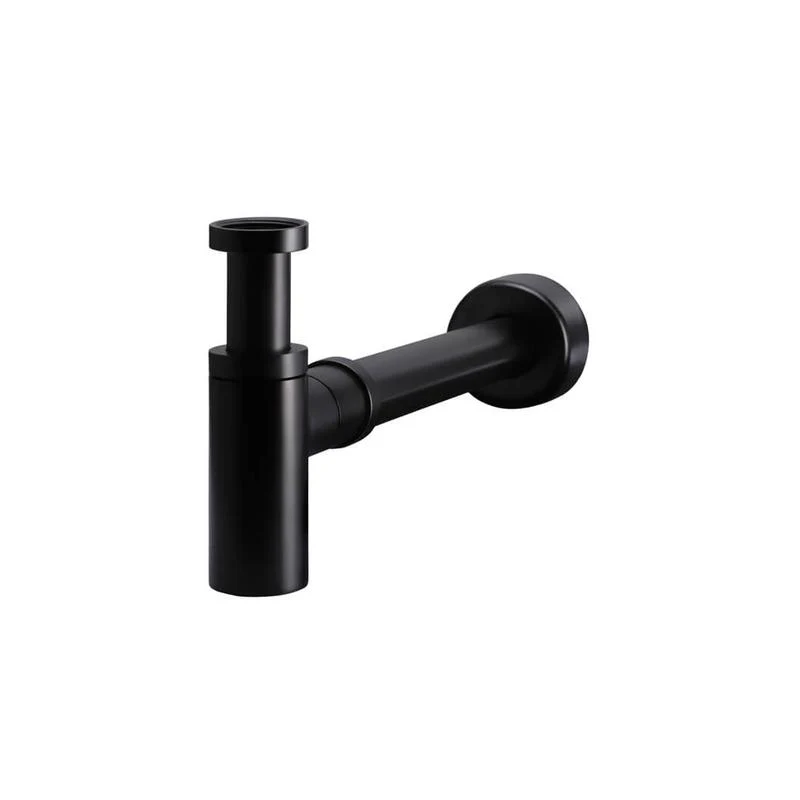 Meir Round Bottle Trap for 32mm basin waste and 40mm outlet - Black Matte - Image 2
