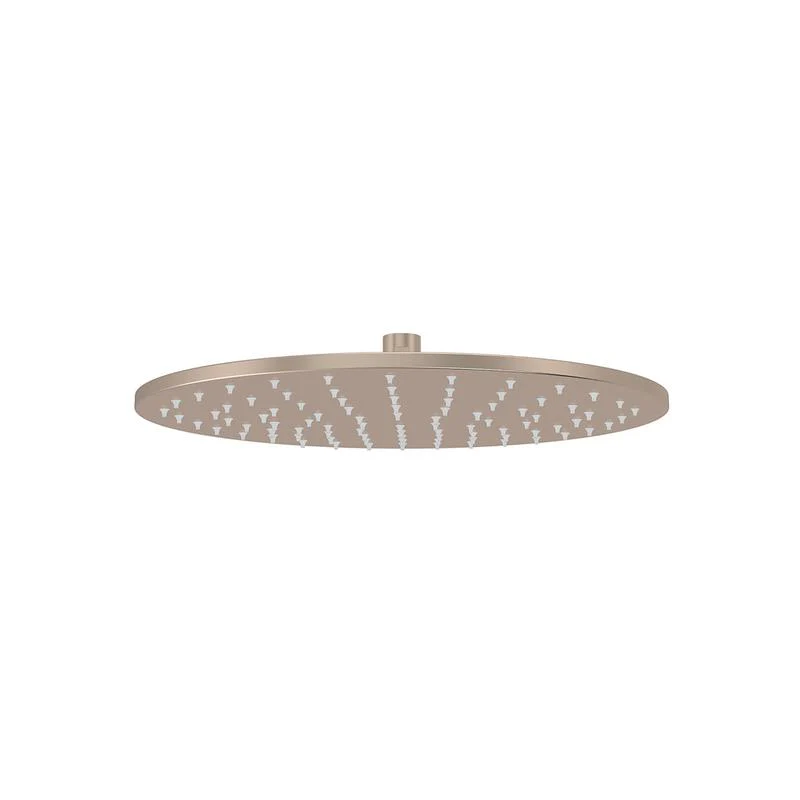 Meir Round Shower Head / Rose 300mm - Champagne