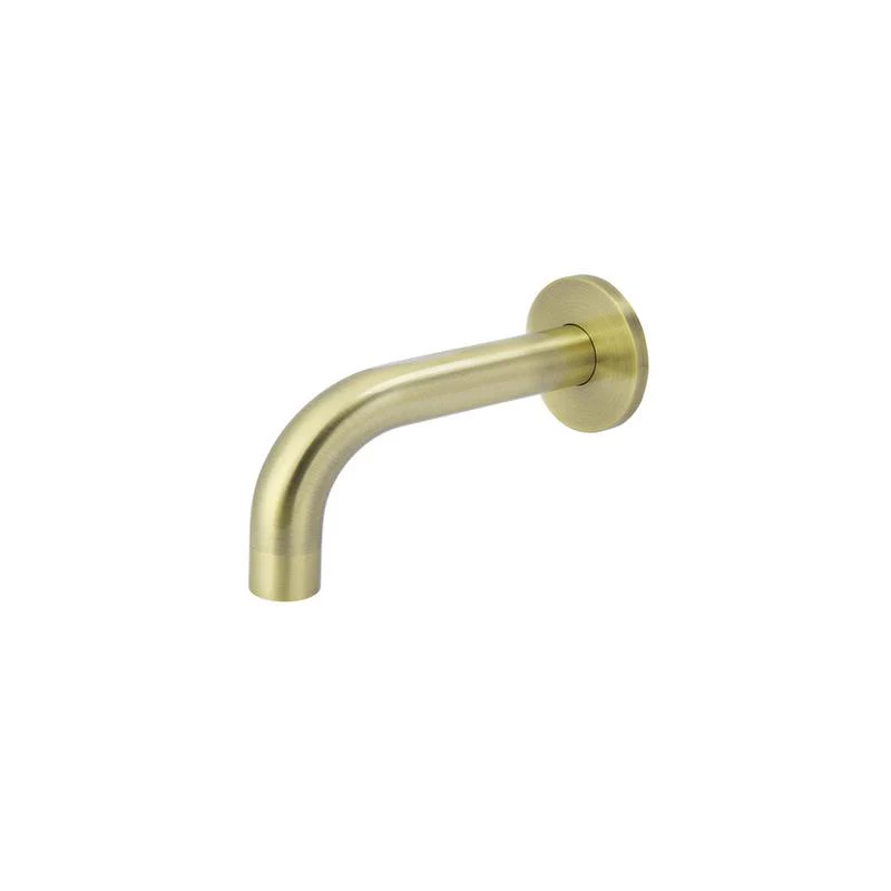 Meir Universal Round Curved Spout 130mm - PVD Tiger Bronze