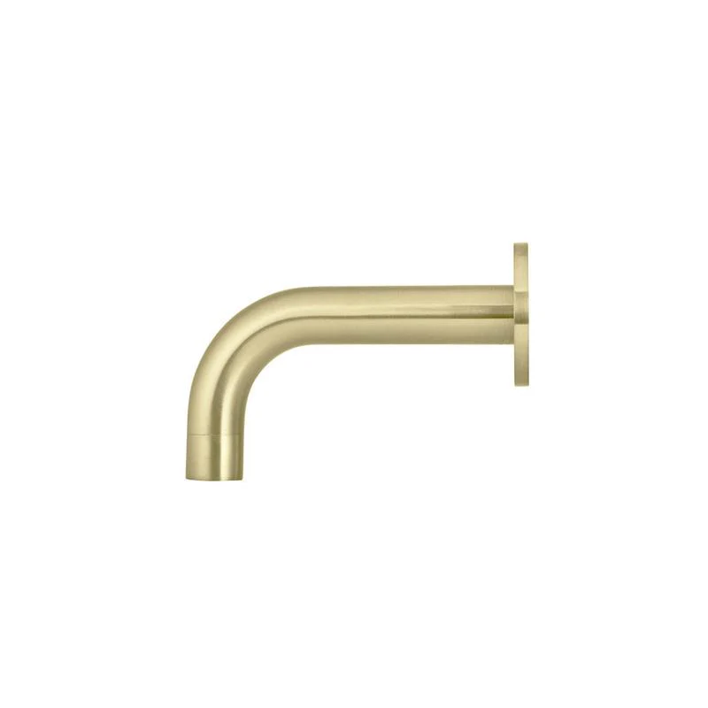 Meir Universal Round Curved Spout 130mm - PVD Tiger Bronze - Image 2