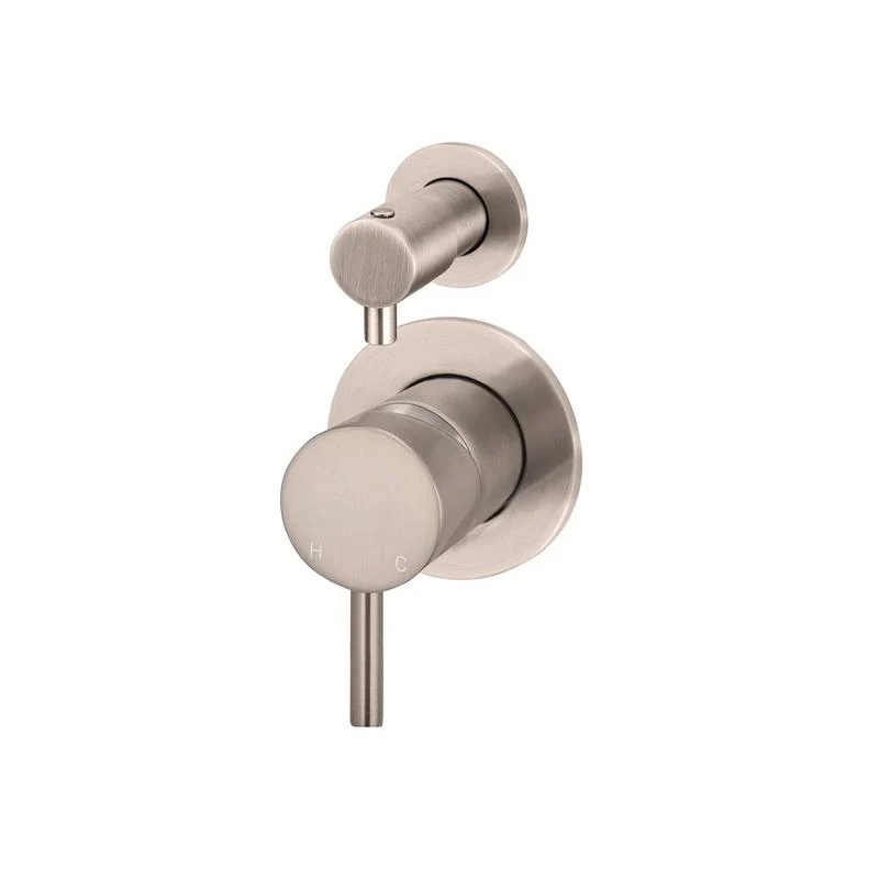 Meir Round Diverter Mixer Trim Kit (In-wall Body Not Included) - Champagne