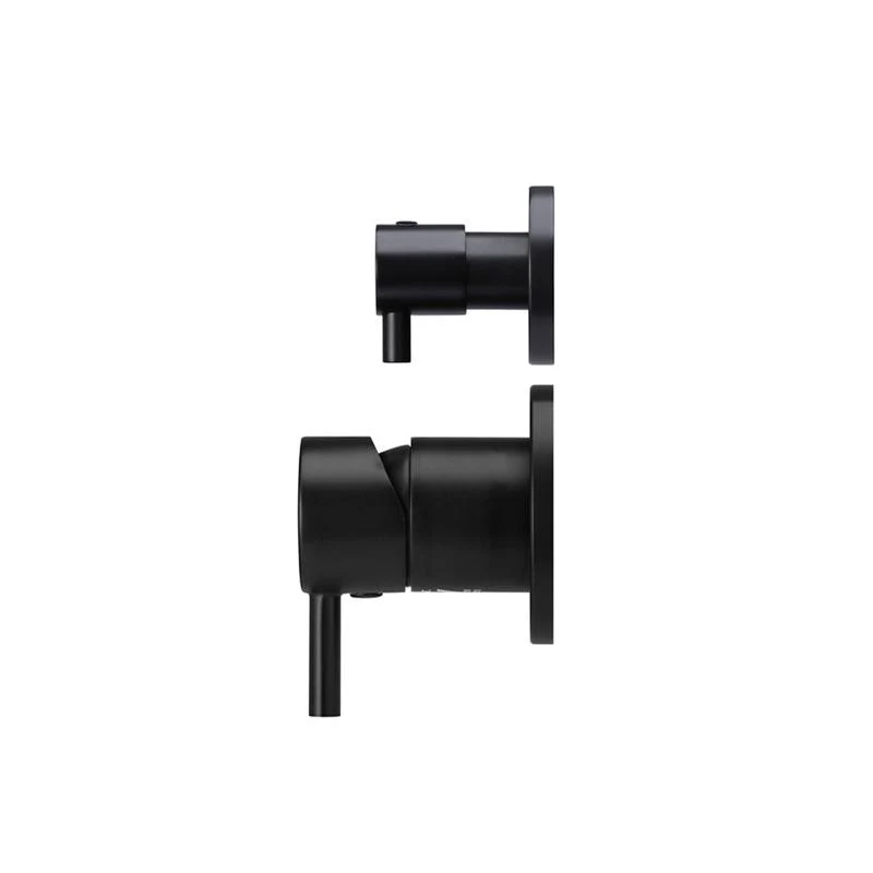 Meir Round Diverter Mixer Trim Kit (In-wall Body Not Included) - Black Matte - Image 2