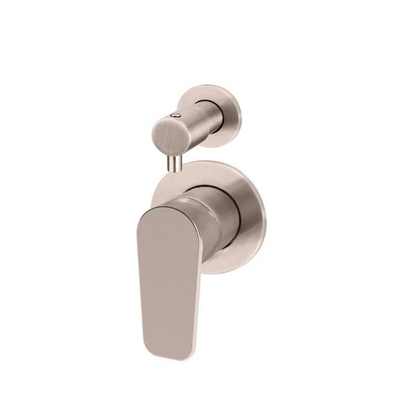 Meir Round Diverter Mixer Paddle Handle Trim Kit (In-wall Body Not Included) - Champagne