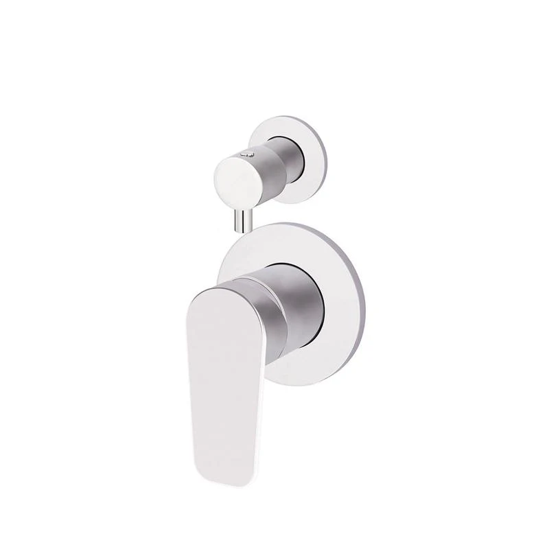 Meir Round Diverter Mixer Paddle Trim Kit (In-wall Body Not Included) - Polished Chrome