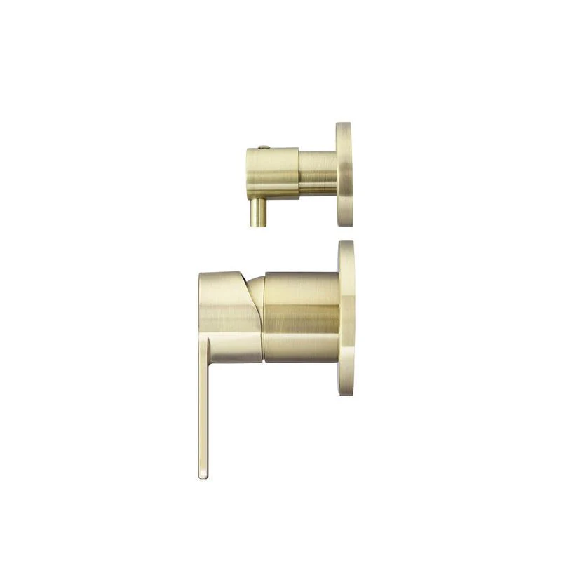 Meir Round Diverter Mixer Paddle Handle Trim Kit (In-wall Body Not Included) - PVD Tiger Bronze - Image 2
