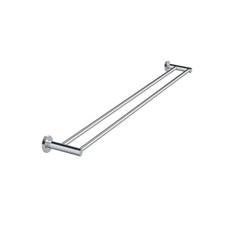 Meir Round Double Towel Rail 900mm - Polished Chrome