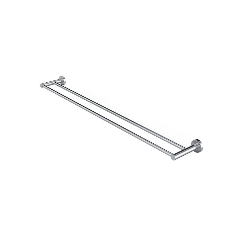 Meir Round Double Towel Rail 900mm - Polished Chrome - Image 5