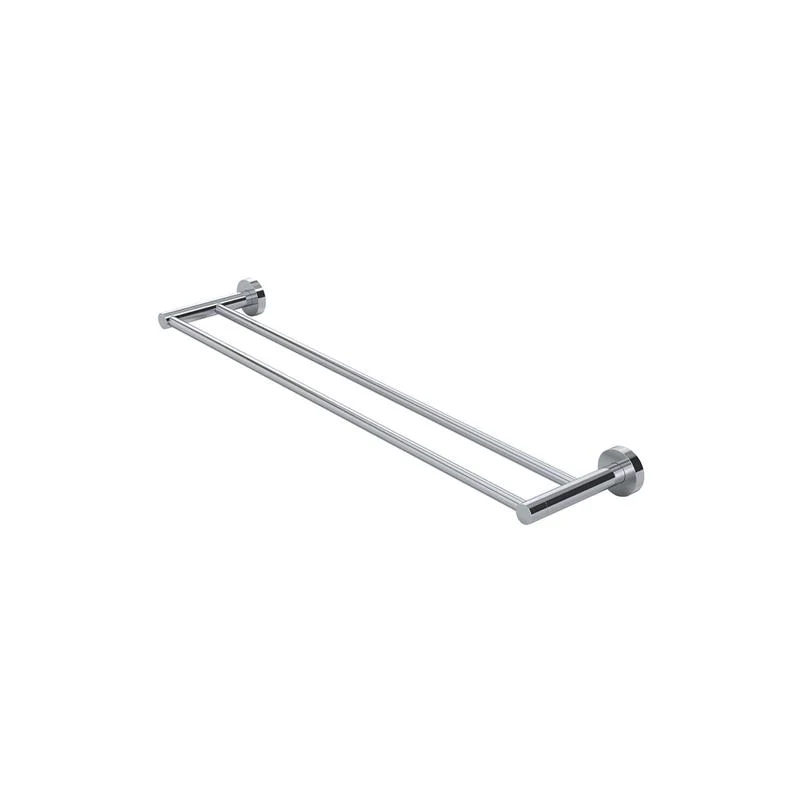 Meir Round Double Towel Rail 600mm - Polished Chrome - Image 5