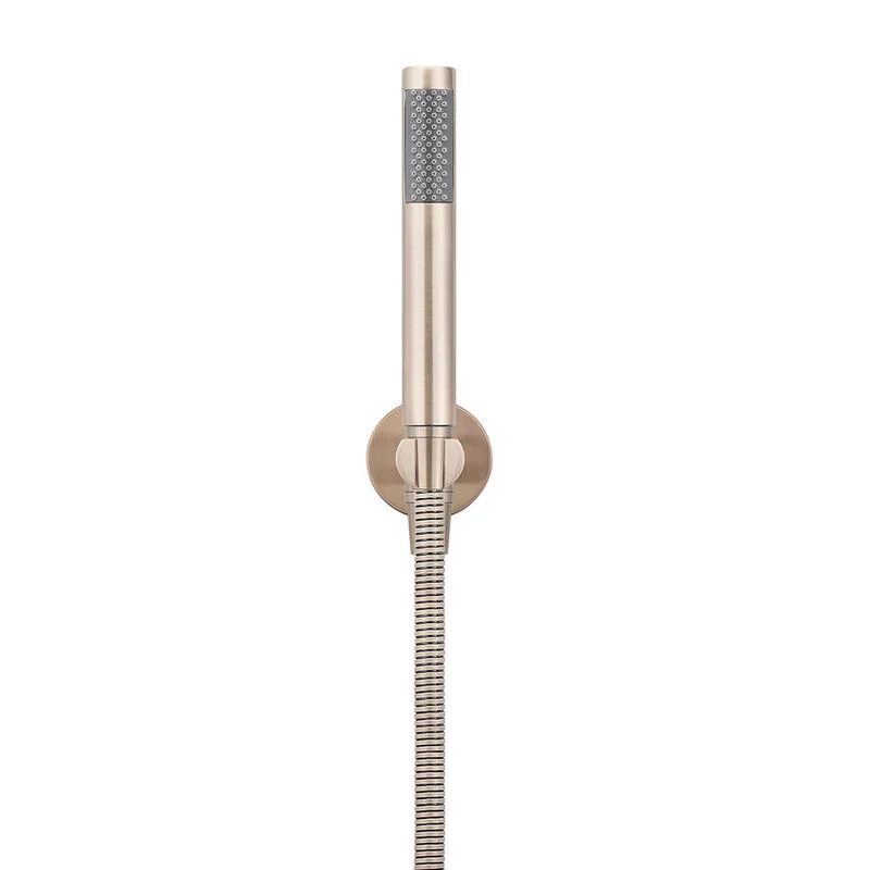 Meir Round Hand Shower on Fixed Bracket - Champagne - Image 2