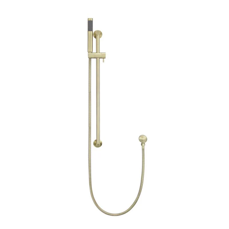 Meir Round Hand Shower on Rail Column - PVD Tiger Bronze - Image 2