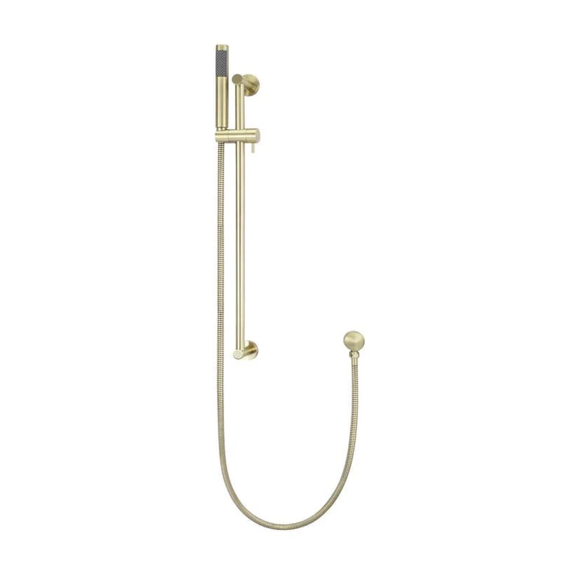 Meir Round Hand Shower on Rail Column - PVD Tiger Bronze - Image 3