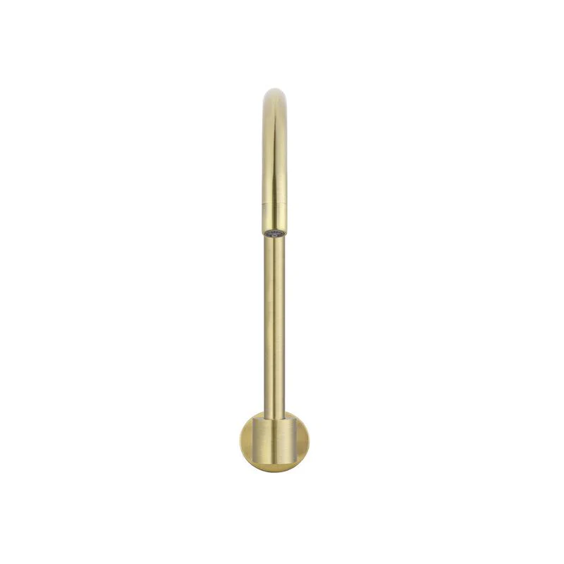 Meir Round High-Rise Swivel Wall Spout - PVD Tiger Bronze - Image 3