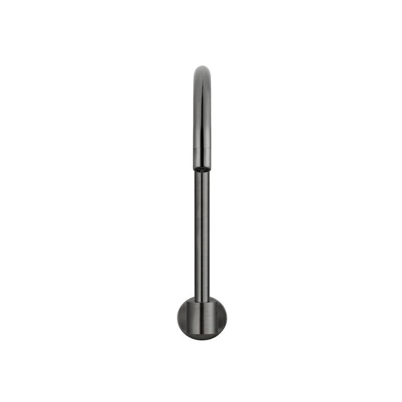 Meir Round High-Rise Swivel Wall Spout - Shadow Gun Metal - Image 3