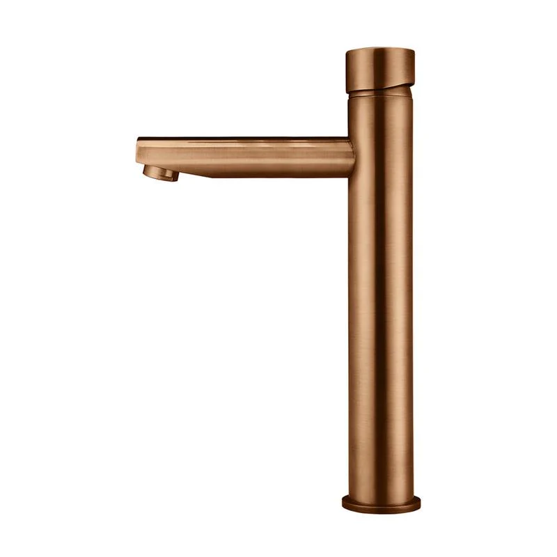 Meir Round Pinless Tall Basin Mixer Tap - Lustre Bronze - Image 2