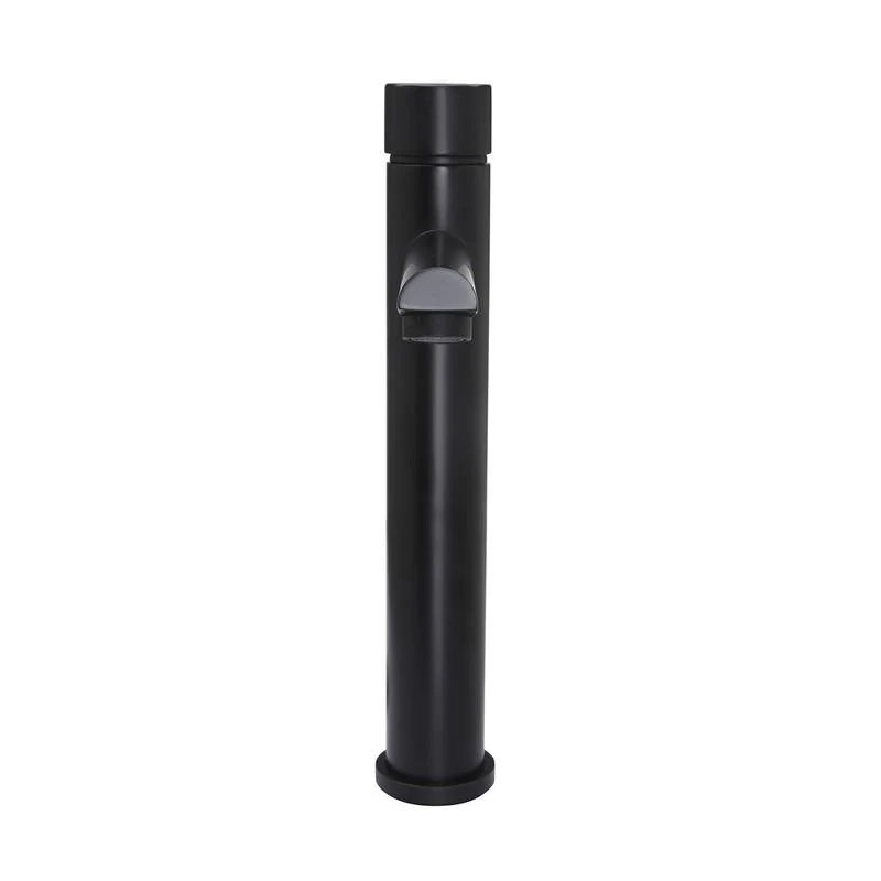 Meir Round Pinless Tall Basin Mixer Tap - Black Matte - Image 3