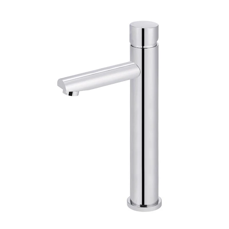 Meir Round Pinless Tall Basin Mixer Tap - Polished Chrome