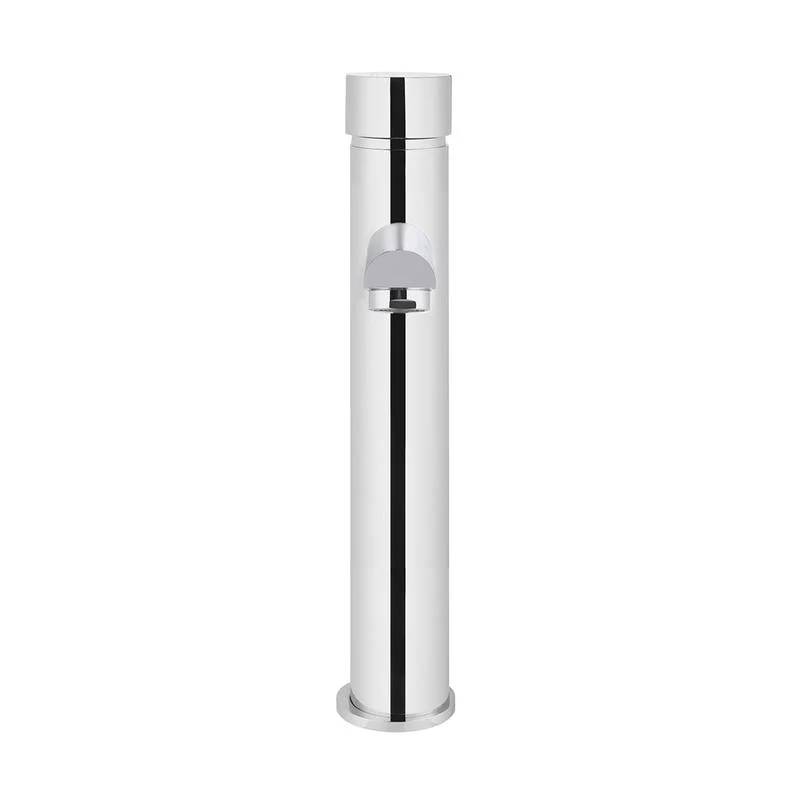 Meir Round Pinless Tall Basin Mixer Tap - Polished Chrome - Image 3