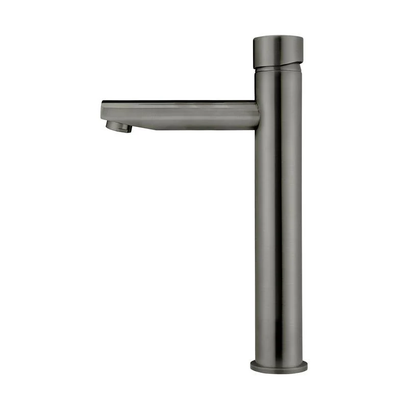 Meir Round Pinless Tall Basin Mixer Tap - Shadow Gun Metal - Image 2