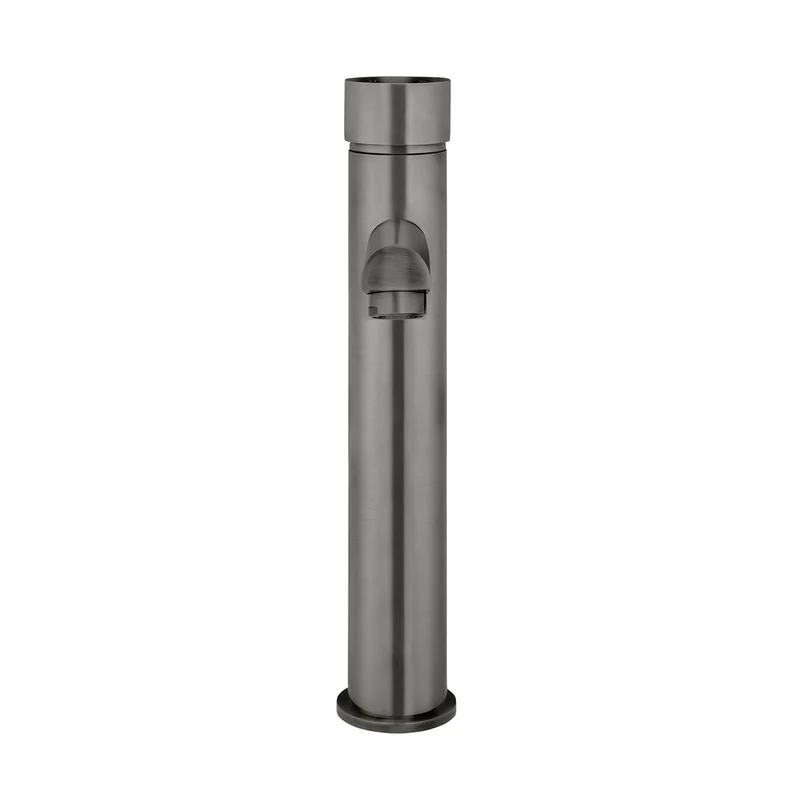 Meir Round Pinless Tall Basin Mixer Tap - Shadow Gun Metal - Image 3
