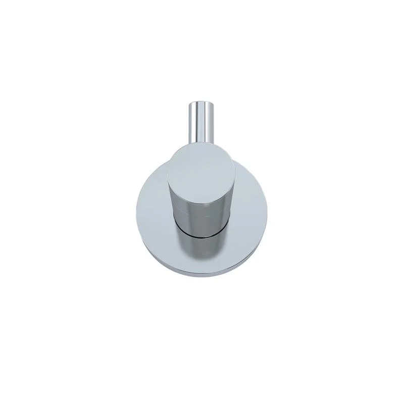 Meir Round Robe Hook - Polished Chrome - Image 3