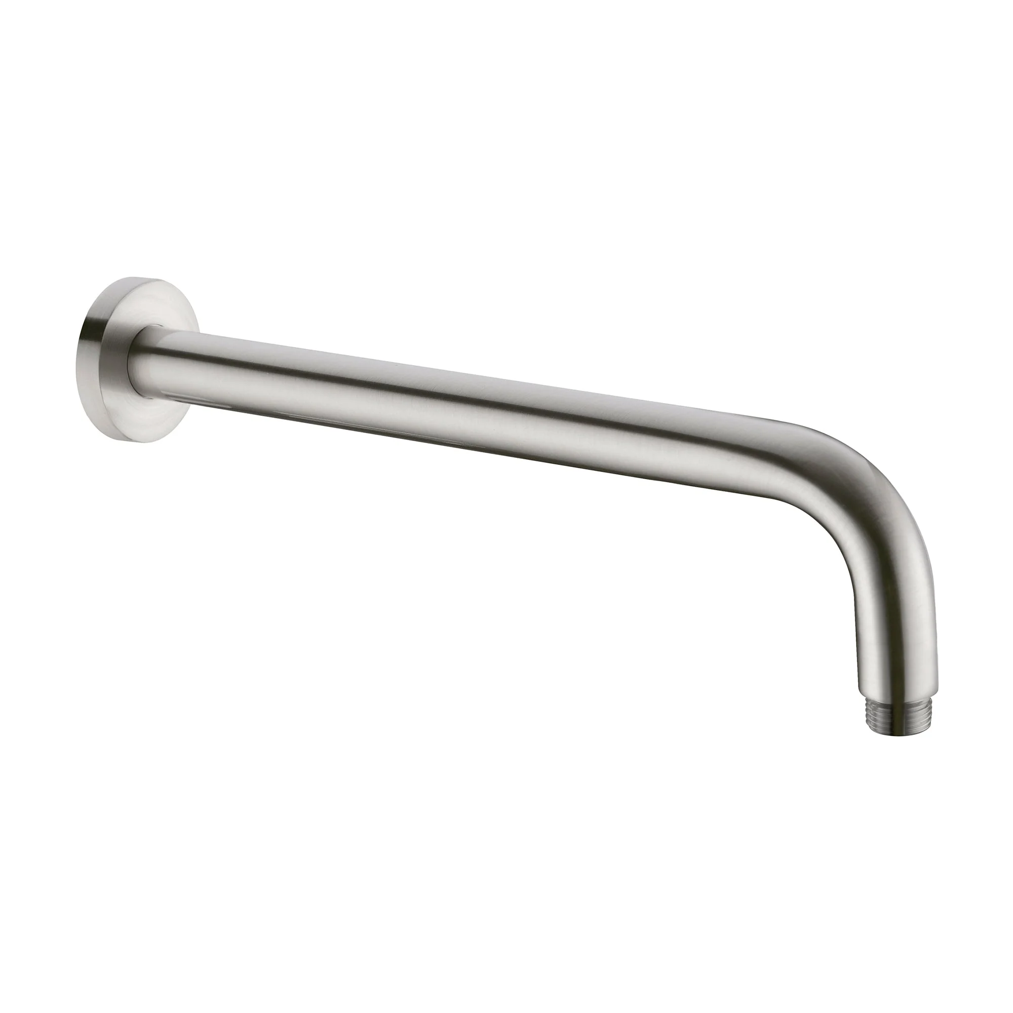 Nero Round Shower Arm Length - Brushed Nickel