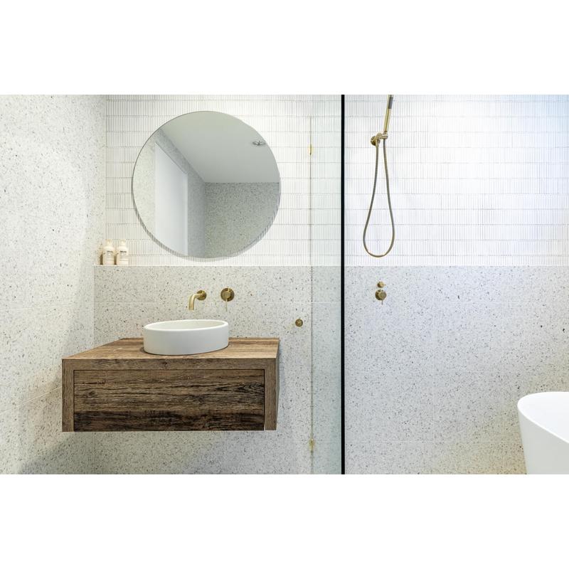 Meir Round Shower on Bracket - PVD Tiger Bronze - Image 3