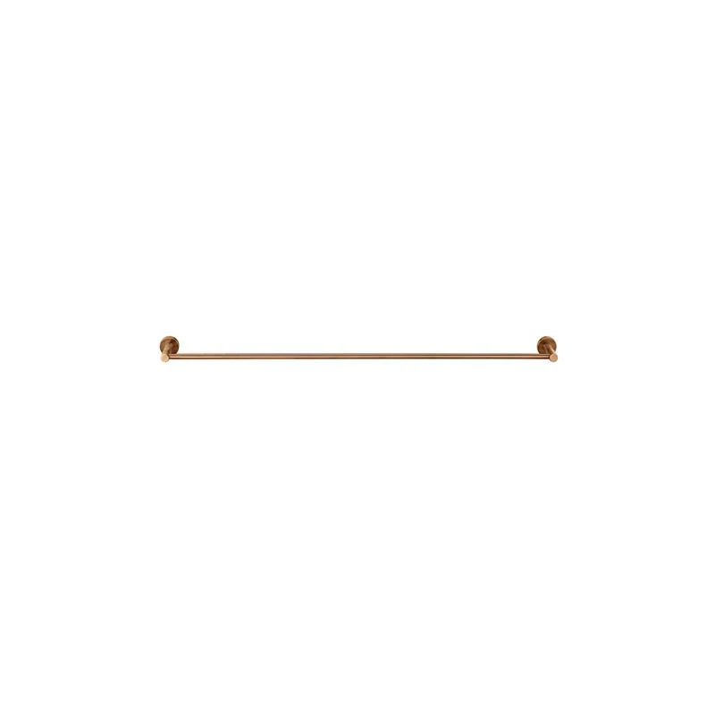 Meir Round Single Towel Rail 600mm - Lustre Bronze - Image 2