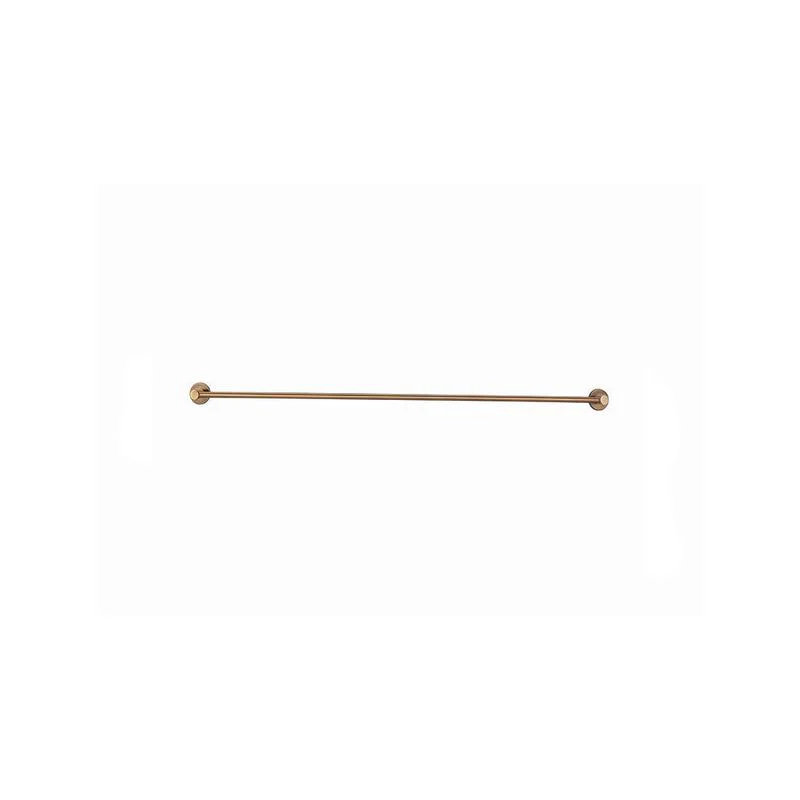 Meir Round Single Towel Rail 600mm - Lustre Bronze - Image 3