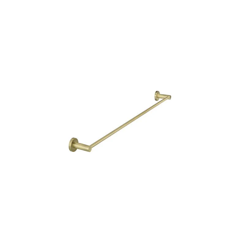 Meir Round Single Towel Rail 600mm - PVD Tiger Bronze