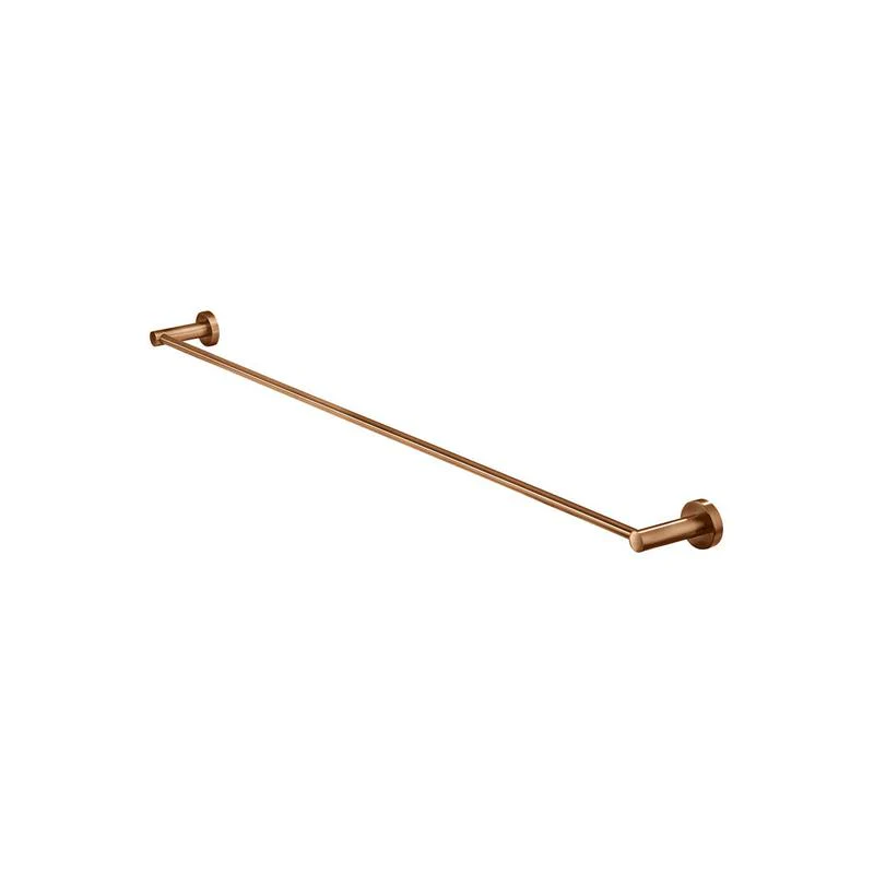 Meir Round Single Towel Rail - Lustre Bronze - Image 4